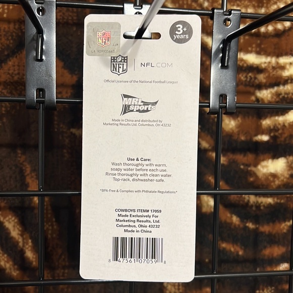 New NFL Dallas Cowboys Kids 3+ Years Fork & Spoon Officially Licensed Product - Picture 4 of 5